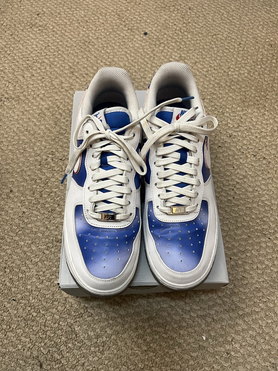 NIKE AIR FORCE 07 WHITE-PACIFIC BLUE 