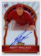 Brett Wallace 2011 Topps Finest AUTOGRAPH Refractor Houston Astros Rc #d 177/499