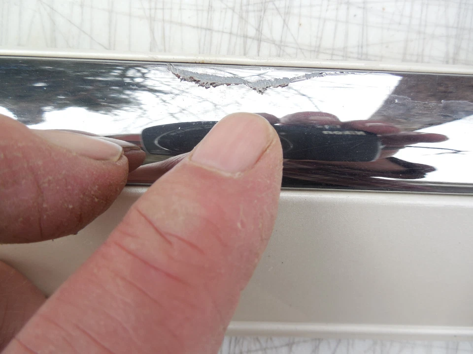 Moldura de puerta derecha Eldorado 2002 2000 2001 1999 1998 1996 OEM usada Foto 2 de 4