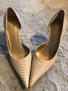 aldo snakeskin pumps