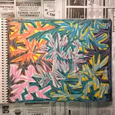 Drawing 11X14" Oil Pastel on Paper