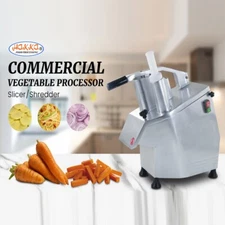 Hakka Commercial Food Processor Vegetable Cutter Chopper 6 Disks Fruit Dicer