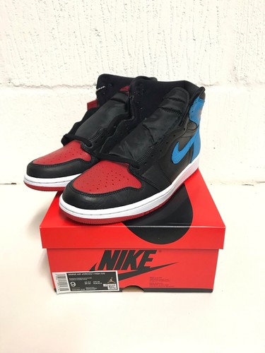 powder blue gym red jordan 1