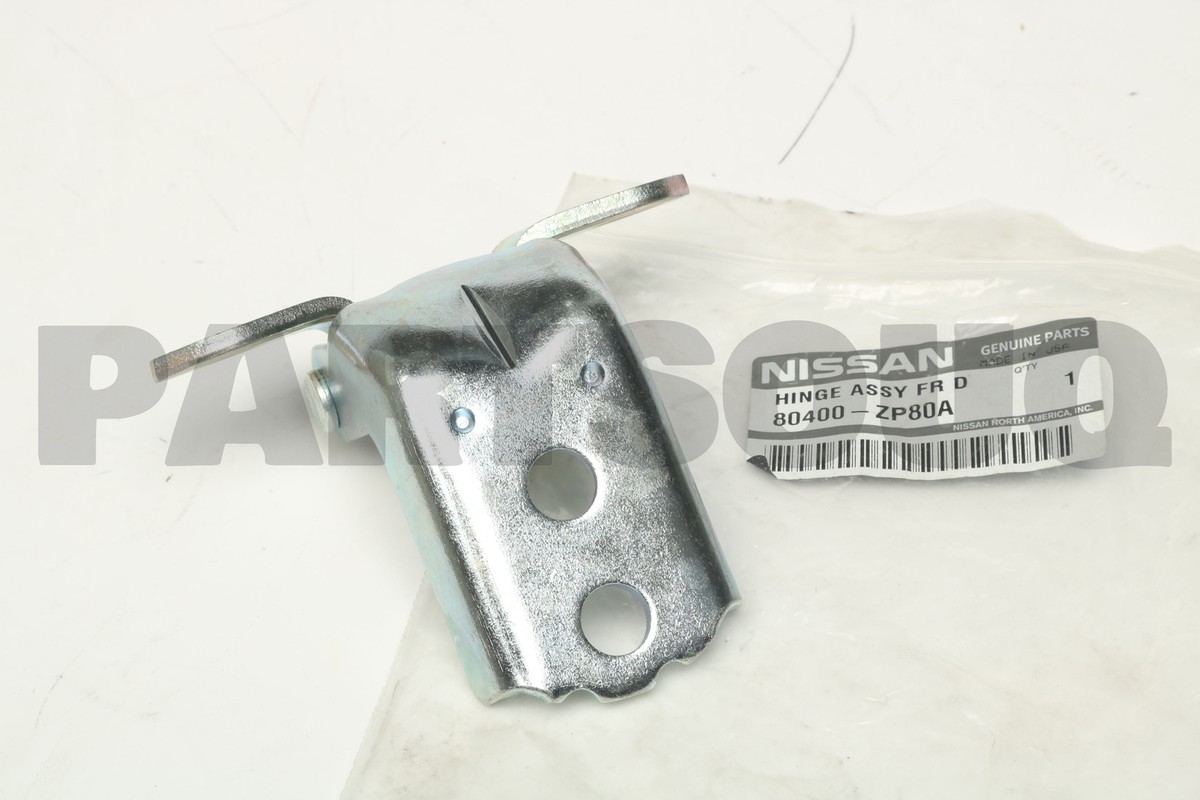 80400ZP80A Genuine Nissan HINGE ASSY-FRONT DOOR 80400-ZP80A