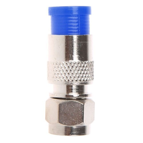 10Pcs RG6 RG59 F Compression Connectors Coaxial Coax Cable Fitting Tools O-Ring - Afbeelding 8 van 8