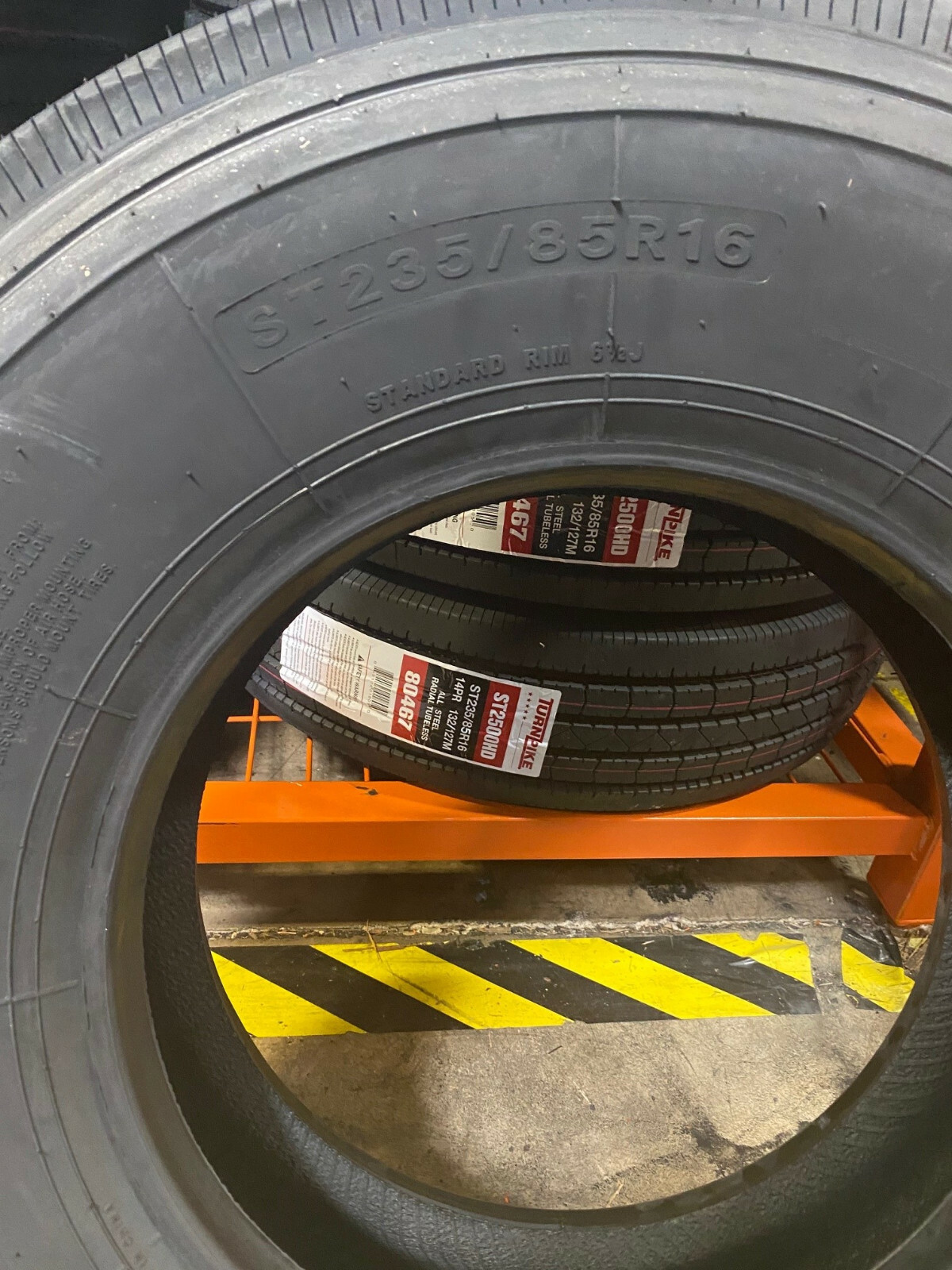 1 NEW 235/85R16 Turnpike ST2500 All Steel trailer Tire 235 85 16