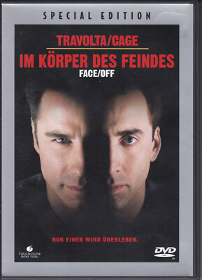 Im Körper des Feindes-Face/off--DVD--John Travolta--Nicolas Cage--Joan Allen