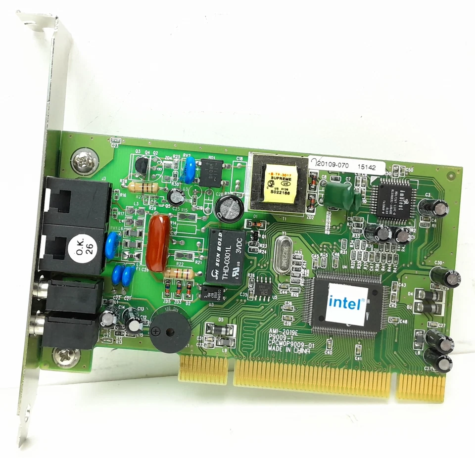 Intel Internal PCI Fax Modem 63H18224 - In Box - Image 2 of 4