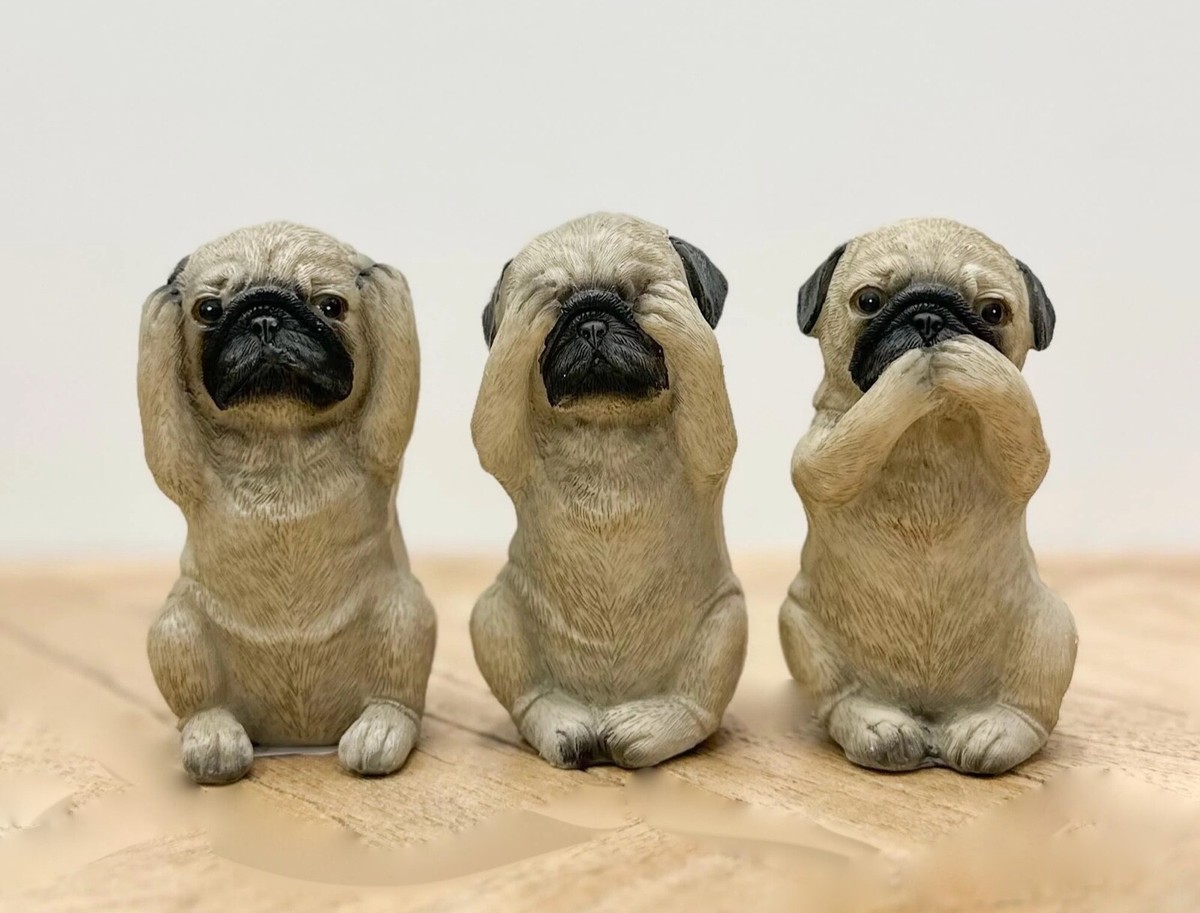 Society6 ケース No Evil Pug by Huebucket s-l1200.jpg