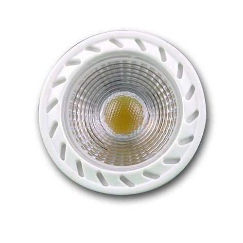 Paquete de 5 bombillas LED GU10 COB 7W blanco cálido 540lm regulable foco bombilla - Imagen 4 de 6