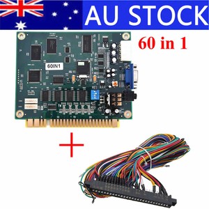details about 60 in 1 game player jamma arcade board cga vga output wire classic set for ac708 arcade game 1 player kit with classical