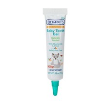 3 Tubes Dr. Talbot's Baby Tooth Gel .53oz W. Chamomile  Clove - Belladonna Free