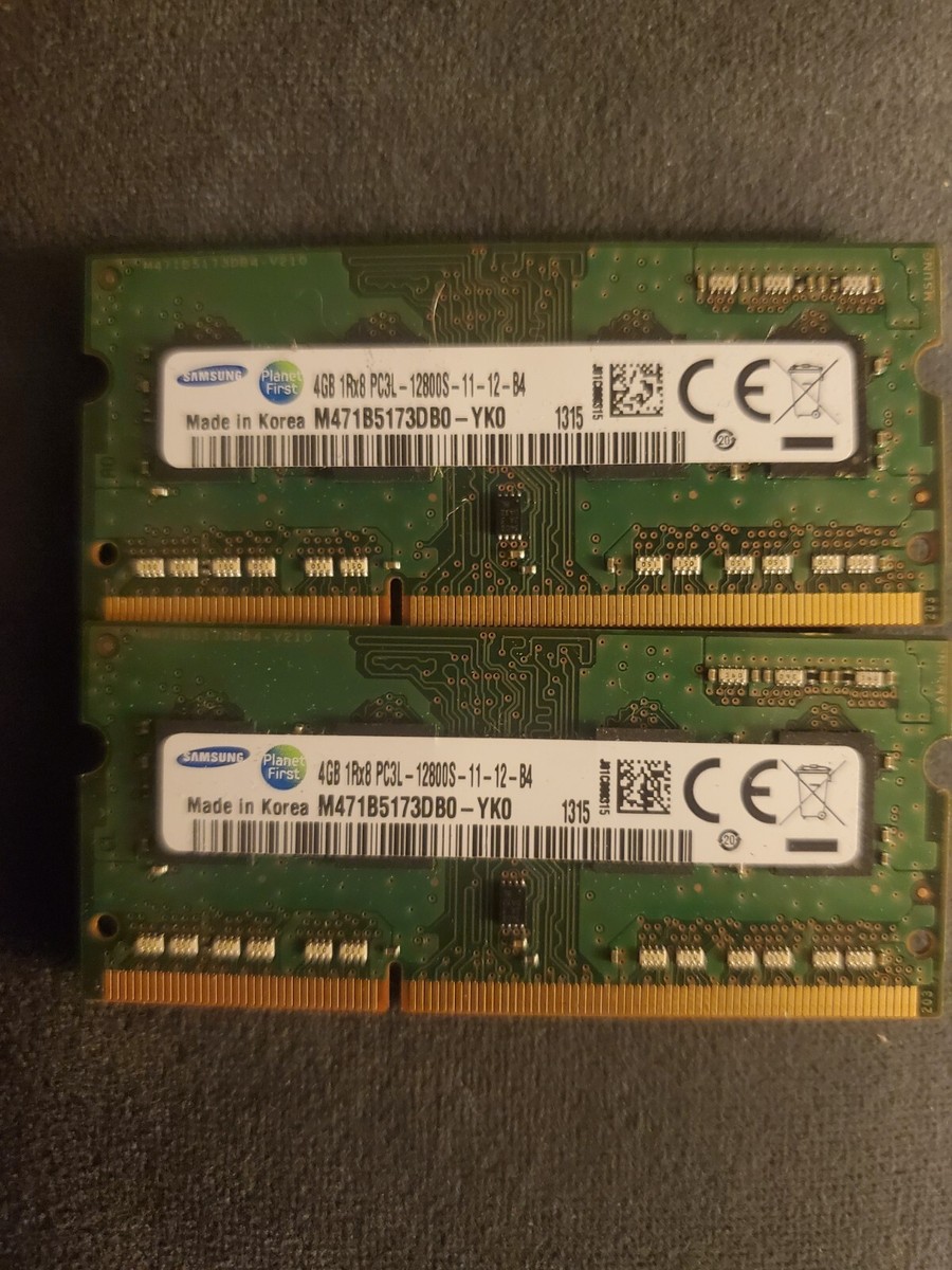 Samsung 4GB PC3-12800 (DDR3-1600) Memory (M471B5173EB0-YK0) for
