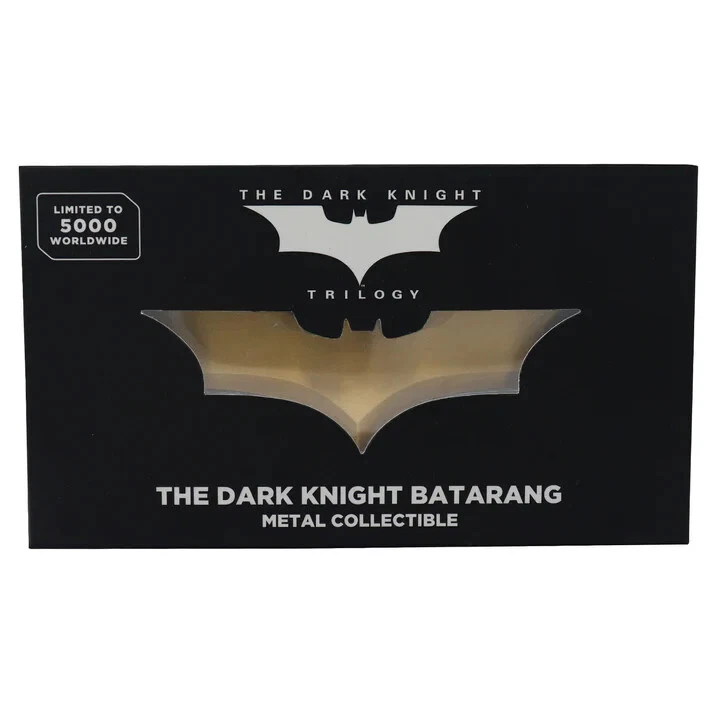 DC Comics Batman Limited Edition The Dark Knight Replica Batarang RARE LE - Image 4 of 4