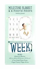 Milestone Blanket  6 photo Props, Perfect Backdrop For Photos - Brand New