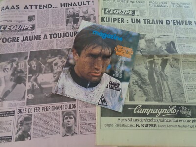 Das Team Journal 10. und 11.04.1983 Radsport - Paris - Roubaix Sieger Kuiper