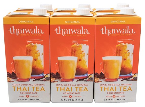 Thaiwala Tea Concentrate Thai Original 32 FO (Pack Of 6)
