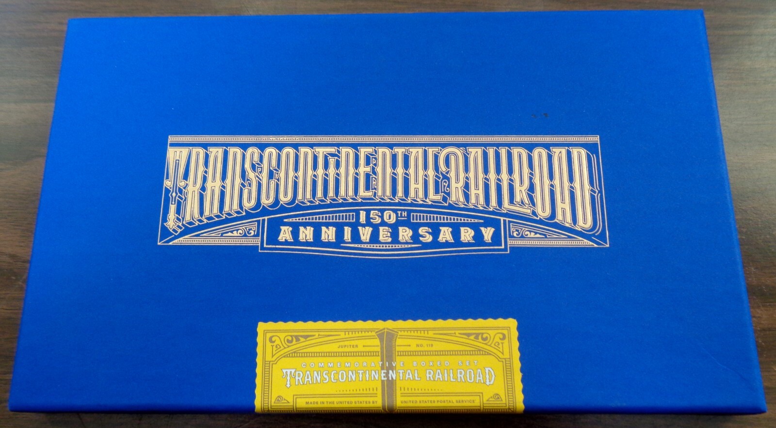 USPS Transcontinental Railroad 150th Anniversary Box Set Item Limited Edition