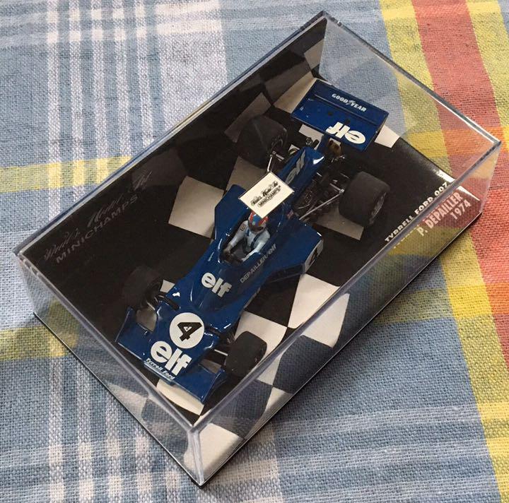 Minichamps 1/43 Tyrrell Ford 007 Patrick Depailler Mini Car