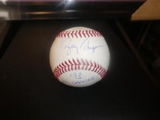 Bobby Thigpen Chicago White Sox/Phillies Signed OLB Baseball COA Inscription