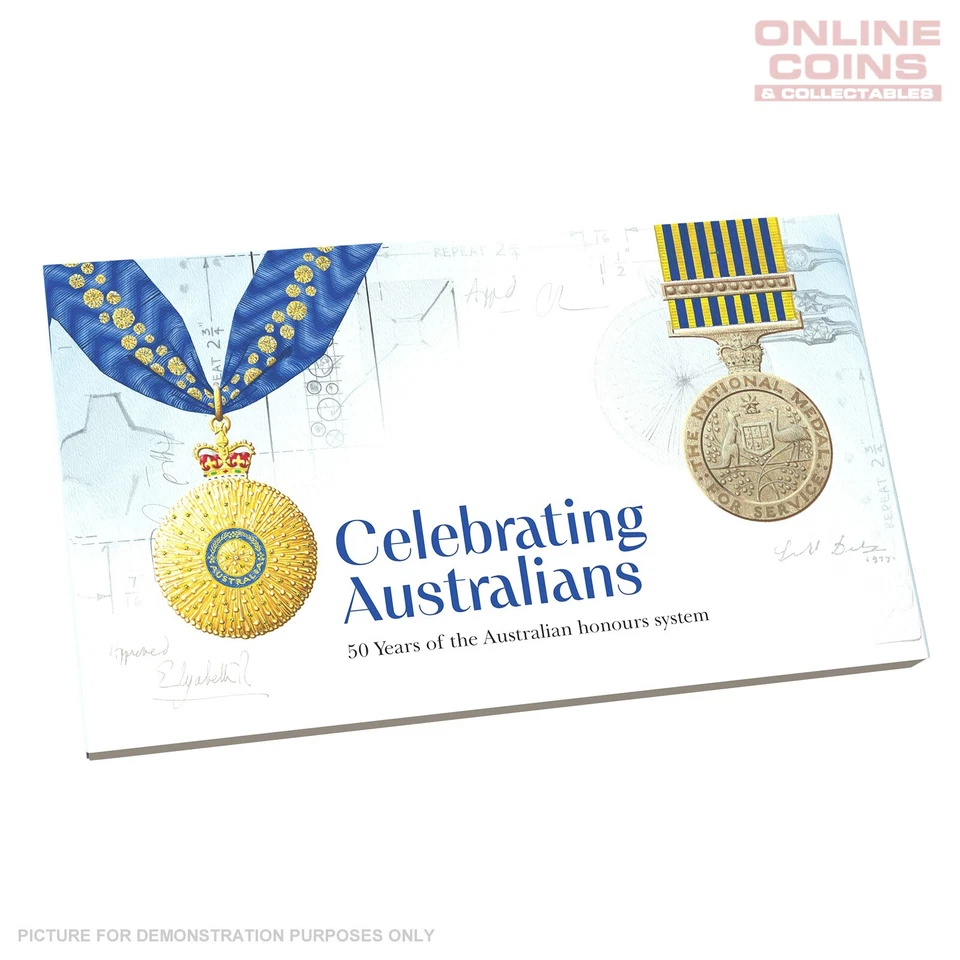 2025 Six Coin Coloured Uncirculated Year Set 50 Years Australian Honours System