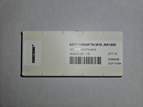 SECO SEMX 1505 AFTN M18 MK1500 10 piezas - Imagen 3 de 3