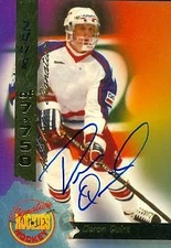 Deron Quint autographed Hockey Card (Winnipeg Jets) 1994 Signature Rookies #26