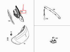MB E Coupe C238 Heckklappe Rücklicht hinten links A2389061401 NEU ORIGINAL