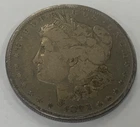 1878 8 Tail Feathers Morgan Silver $1 Dollar Nice Original Coin Good Hole Filler