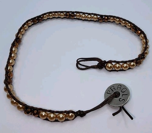 Praols Story Bracelets Live Laugh Love Beaded 12" Wrap Bracelet - Picture 7 of 7