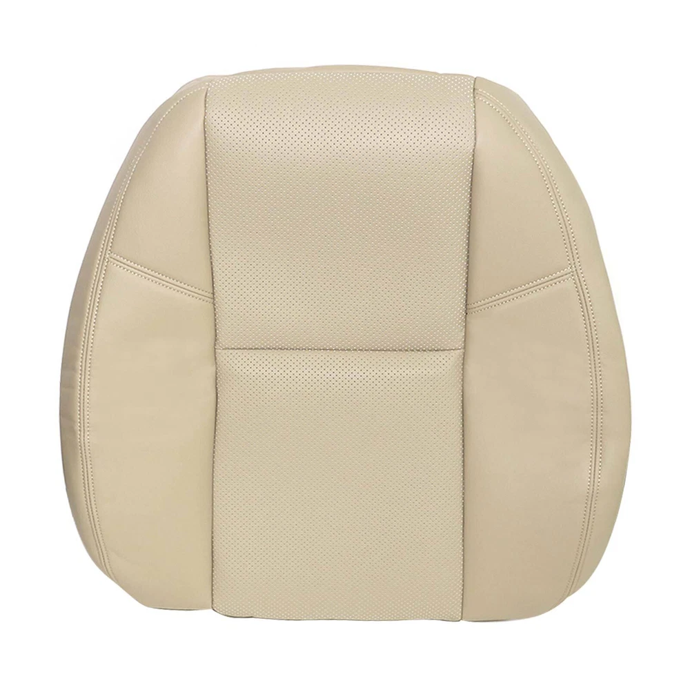 2009-2014 For Cadillac Escalade EXT Front Bottom Top AC Leather Seat Cover Tan