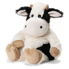 Warmies Cozy Plush - Cow Black  White LARGE Therapy Microwavable Heatable Toy