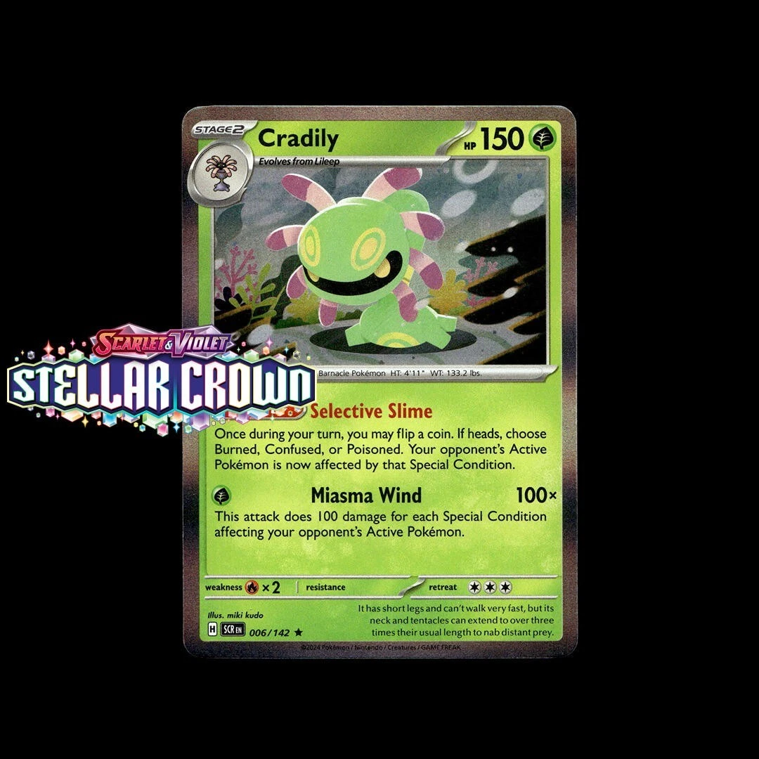 Cradily Pokmon TCG Cards for sale | eBay Cradily Pokmon TCG Cards for sale | eBay