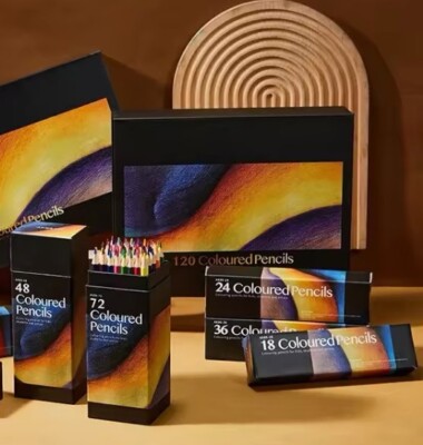 Farbstifte 24 Premium zum Zeichnen Malen Ausmalen Neu Versiegelt