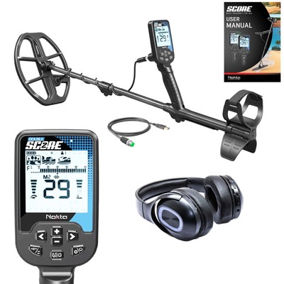 Nokta Double Score 2 SMF Waterproof Metal Detector w/ FREE Bluetooth Headphones