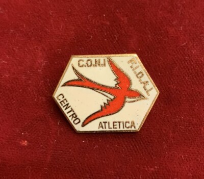 3469 - C.O.N.I. Brooch Badge - F.I.D.A.L. CENTRO ATHLETICA - SAF