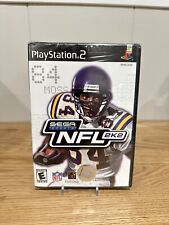 NFL 2K2 Sega Sports (Sony Playstation 2, 2001) Brand New Sealed Black Label