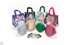 LocknLock Set of 4 Multi-Shape Containers w/ Holiday Bags,Food & Treat  K93287