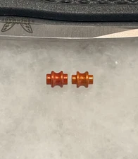 Orange Standoff Spacers Set For Benchmade 535 Bugout 533 Mini 537 Bailout Knife