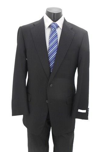 Blazer Homme Hickey Freeman Beacon 40R Bleu Marine - Laine Super 130s - Parfait état Occasion