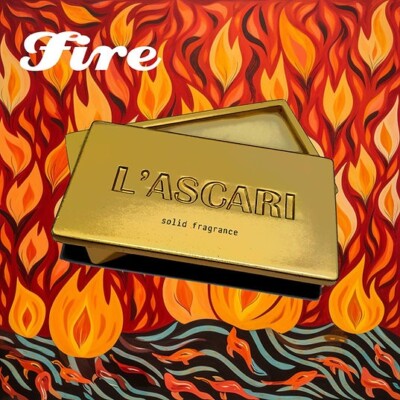 Gold Solid Fragrance Blend Fire by L'ascari