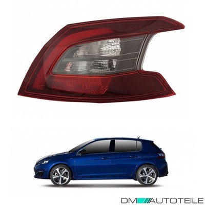 Rückleuchte rechts LED PY21W W16W außen rauchgrau für Peugeot 308 II