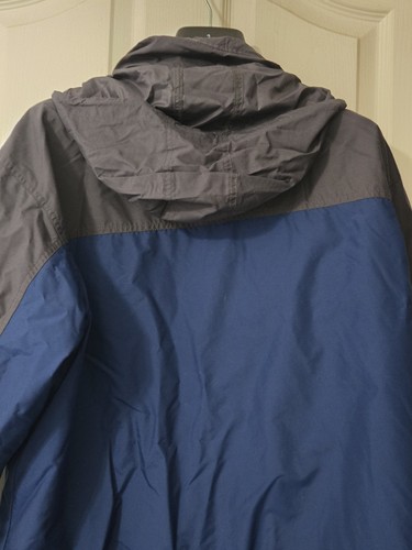 Nike Men’s Full Zip Windbreaker Hooded Lined Pockets Lightweight Sz Medium - Picture 6 of 10