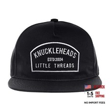 Baby Hats - Baseball Hat, Newborn Youth Flat Brim Mesh Trucker 2-5T Black Patch