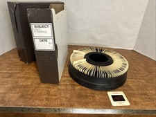 1970-80s 100 Slide Carousel W Assorted Pictures Family Photos  Travel