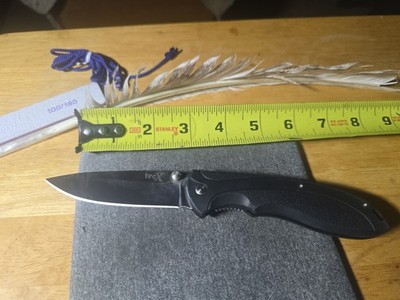 TecX X-Pro Linerlock Folding Knife 3.5'' Stainless Steel Blade ABS Handle By Case
