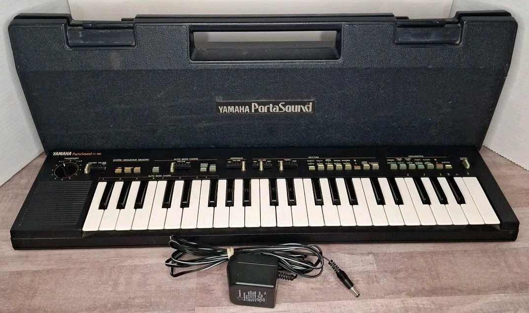 yamaha portasound ps-400 専用ハードケース付き YAMAHA PORTASOUND PS-400 ELECTRONIC KEYBOARD (COMES WITH