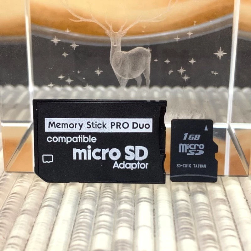 1G-32GB MicroSD Card + MS Adapter Memory Stick Card for Sony PSP & Cameras - Image 4 of 4