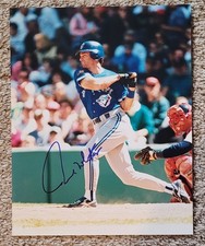 Paul Molitor AUTO SIGNED 8x10 Photo Milwaukee Brewers HOF