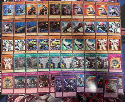 YUGIOH - SUPER VEHICROID FUSION DECK - JUMBO DRILL, ARMOROID, MEGAROID CITY ~